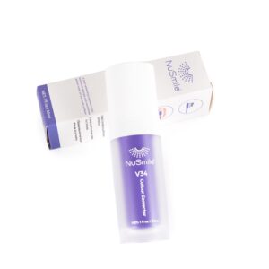 NuSmile V34 Colour Corrector. Violet colour correcting gel.